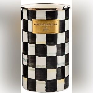 MacKenzie-Childs Courtly Check Utensil canister